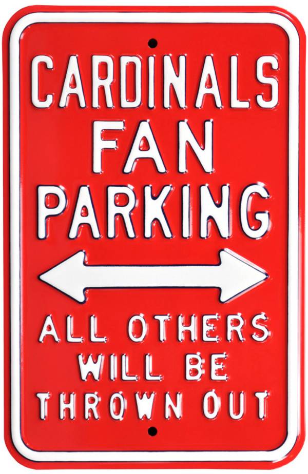 Authentic Street Signs St. Louis Cardinals Parking Sign