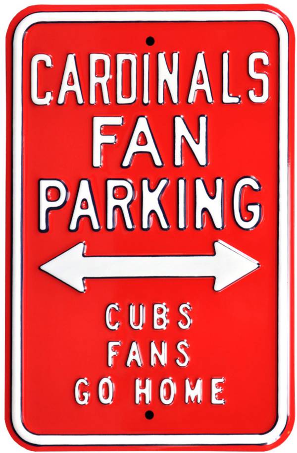 Authentic Street Signs St. Louis Cardinals Parking Sign