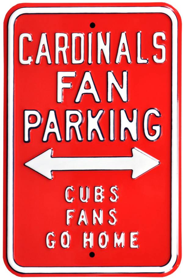 Authentic Street Signs St. Louis Cardinals Parking Sign product image