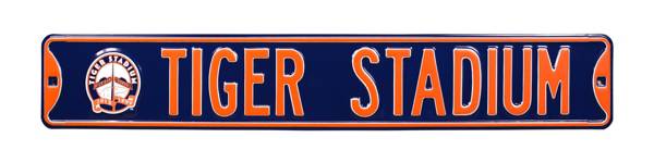 Authentic Street Signs Detroit Tigers Stadium Sign