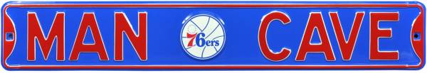 Authentic Street Signs Philadelphia 76ers ‘Man Cave' Street Sign product image