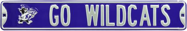 Authentic Street Signs Kansas State Wildcats Go Wildcats! Street Sign