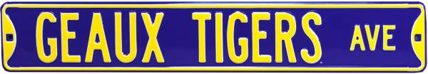 Authentic Street Signs LSU Tigers Avenue Sign