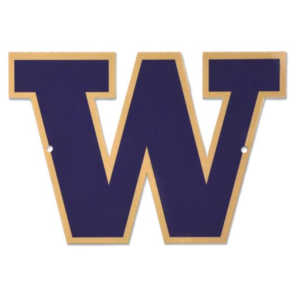 Authentic Street Signs Washington Huskies Steel Logo Sign