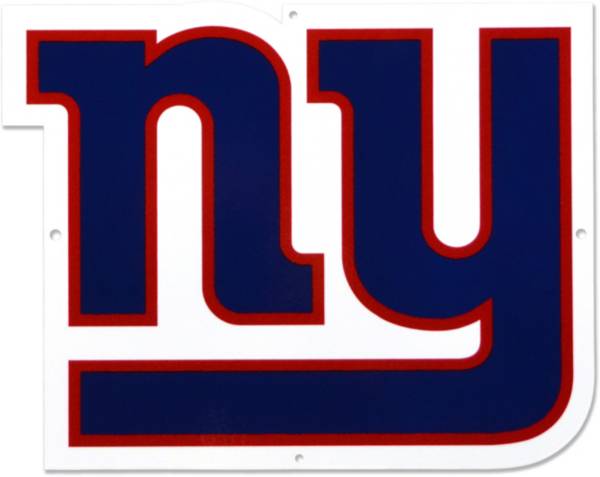 Authentic Street Signs New York Giants Steel Logo Sign