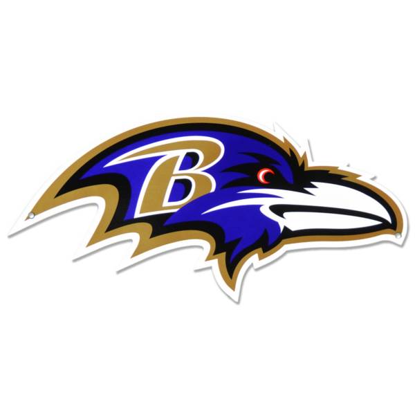 Authentic Street Signs Baltimore Ravens Steel Logo Sign