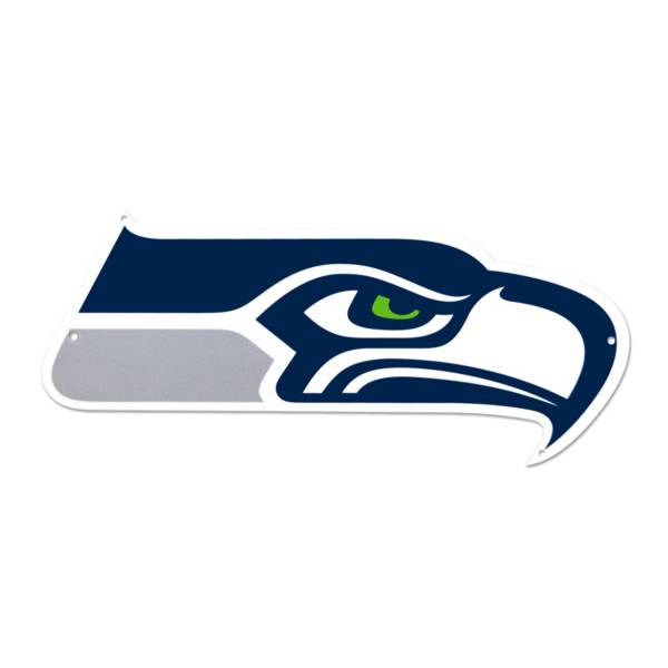 Authentic Street Signs Seattle Seahawks Steel Logo Sign