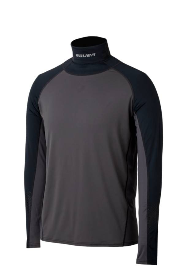 Bauer Men's Neck Protect Long Sleeve Hockey Shirt