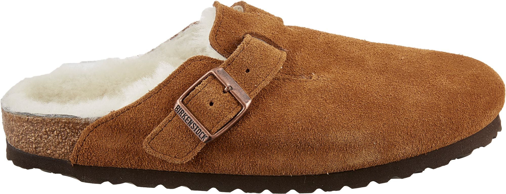 birkenstock shearling clog