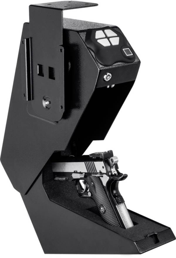 Barska Quick Access Handgun Desk Safe with Biometric Lock