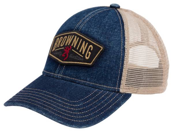 Browning Men's Slack Denim Snapback Hat product image