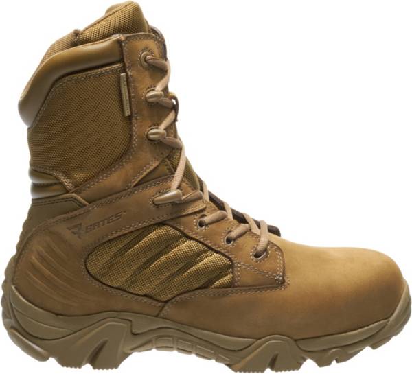 Bates Men's GX-8 Waterproof Composite Toe Side Zip Work Boots