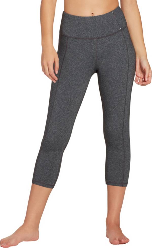 CALIA by Carrie Underwood Womens Core Tight Fit Legging Grey Heather Extra Small 