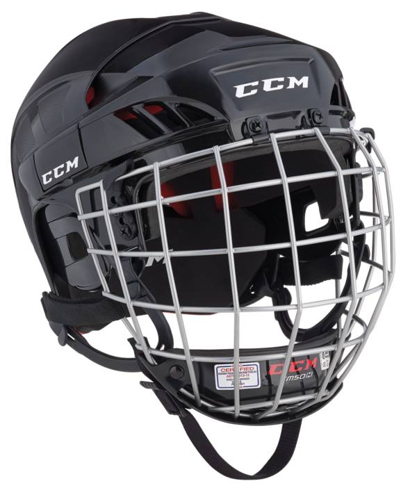 CCM Senior 50 Ice Hockey Helmet Combo