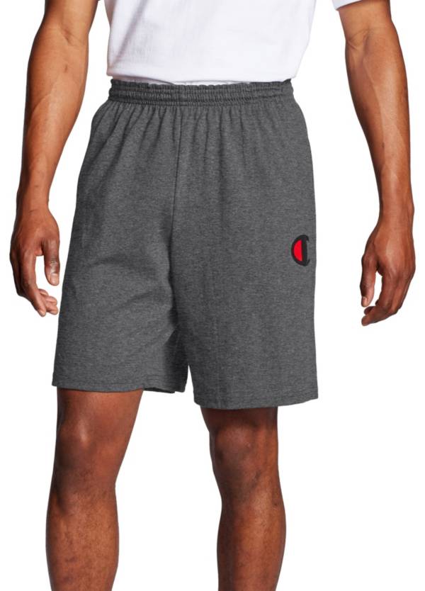 Champion Men's Classic Jersey Big C Logo Shorts