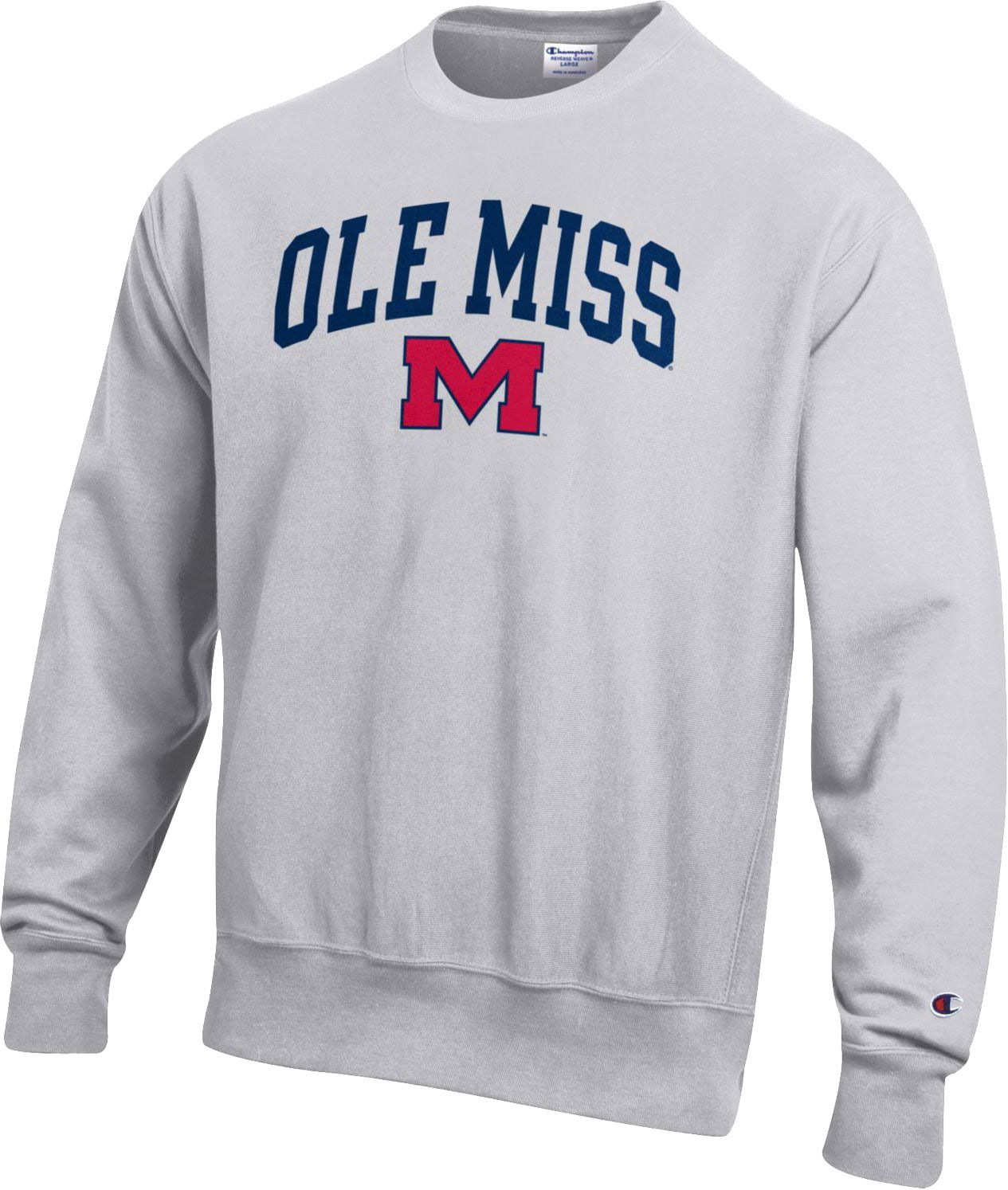 ole miss champion sweatshirt