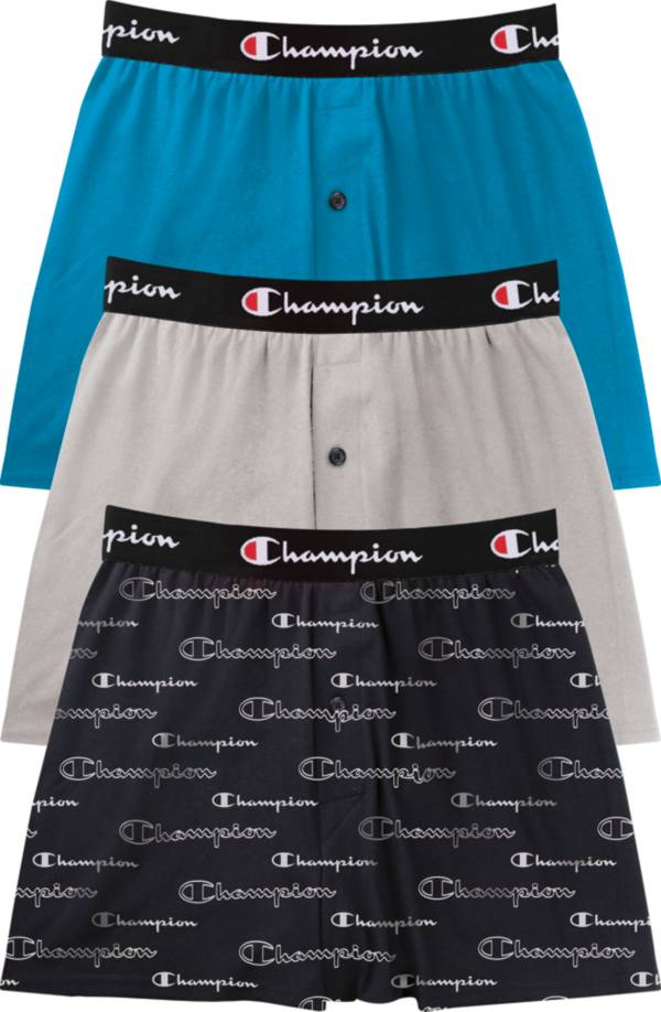 Champion Men's Everyday Active Boxers – 3 Pack