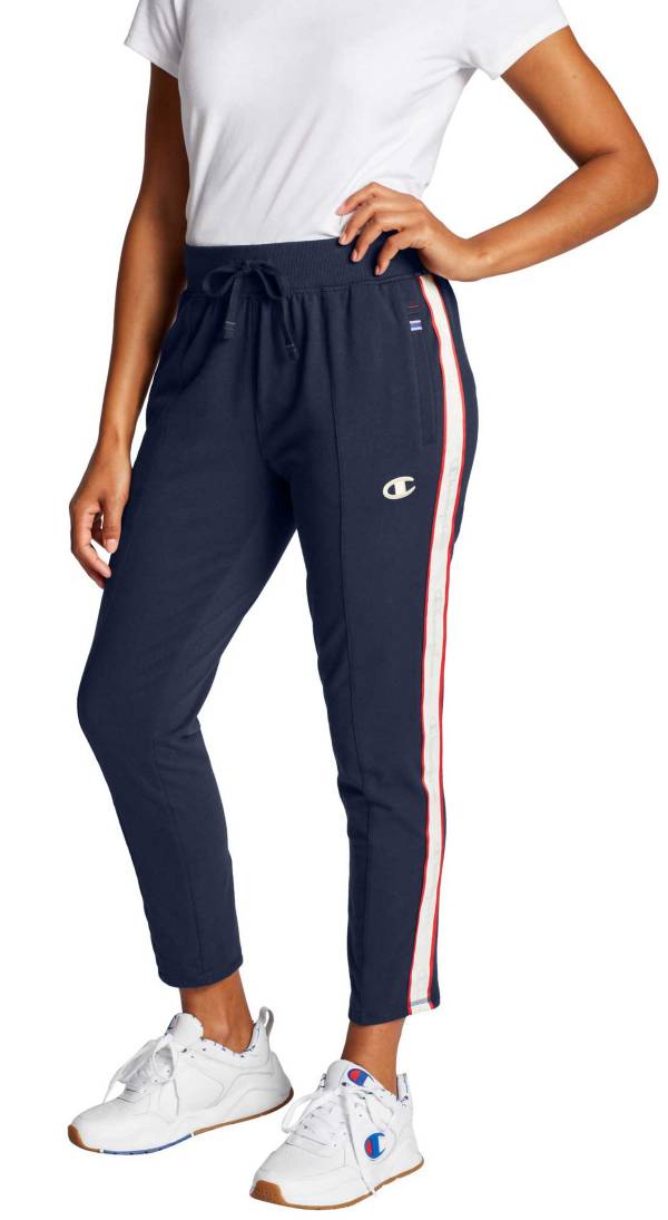 Champion Women's Heritage Taped Fleece Pants