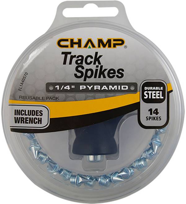 CHAMP 1/4” Steel Pyramid Replacement Track Spikes