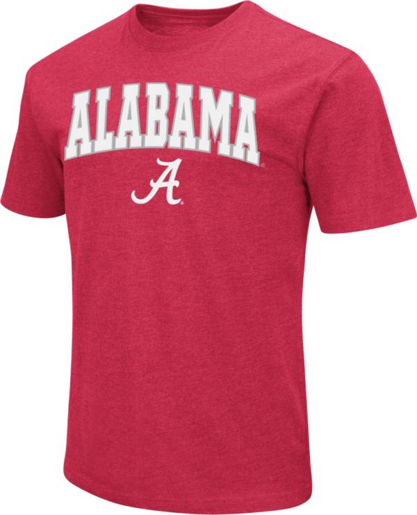 Colosseum Men's Alabama Crimson Tide Crimson Dual Blend T-Shirt