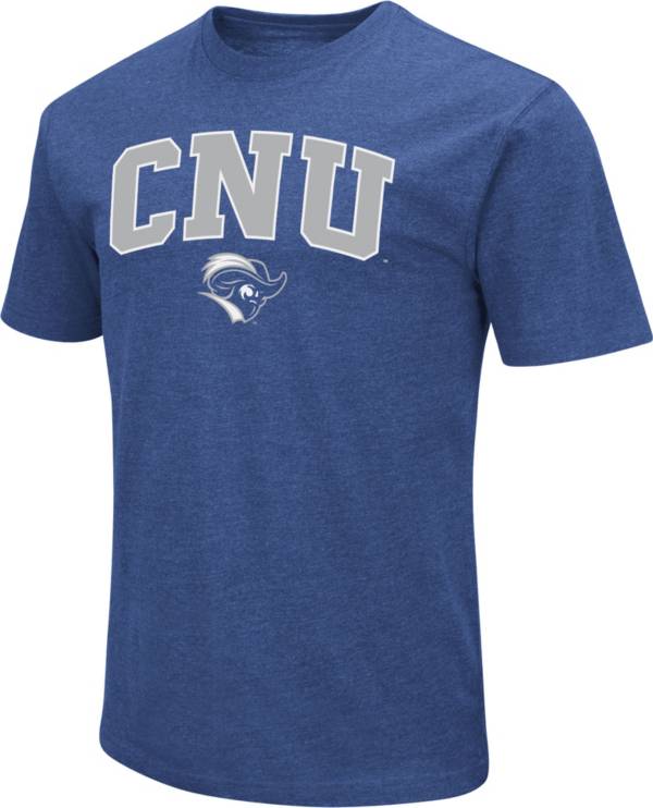 Colosseum Men's Christopher Newport Captains Royal Blue Dual Blend T-Shirt