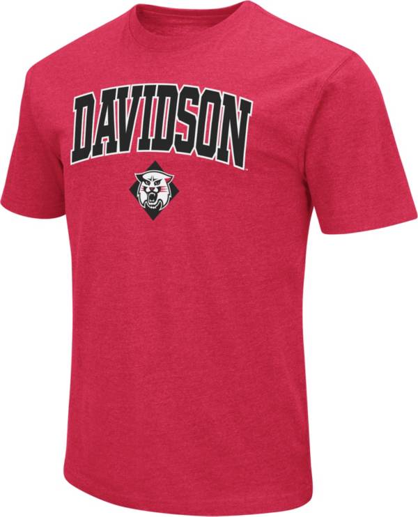 Colosseum Men's Davidson Wildcats Red Dual Blend T-Shirt product image