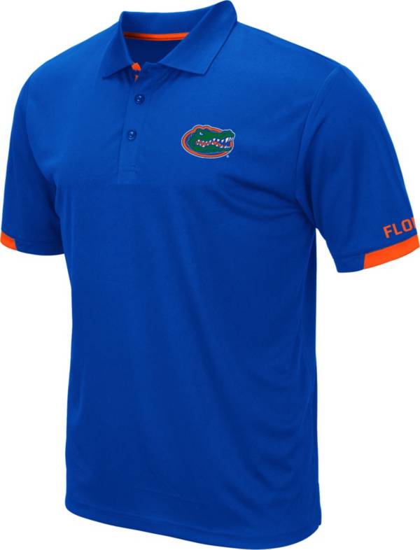 Colosseum Men's Florida Gators Blue Fairway Polo