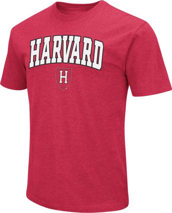Colosseum Men's Harvard Crimson Crimson Dual Blend T-Shirt product image