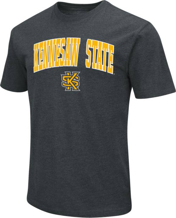 Colosseum Men's Kennesaw State Owls Dual Blend Black T-Shirt