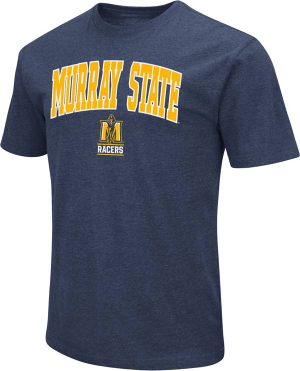 Colosseum Men's Murray State Racers Navy Blue Dual Blend T-Shirt product image