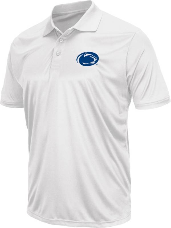 Colosseum Men's Penn State Nittany Lions White Polo