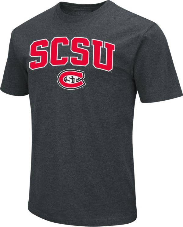 Colosseum Men's St. Cloud State Huskies Dual Blend Black T-Shirt