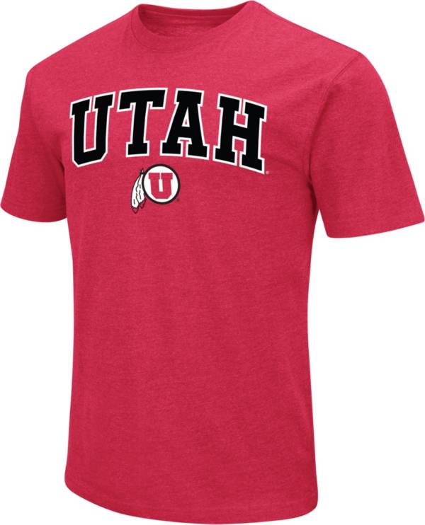 Colosseum Men's Utah Utes Crimson Dual Blend T-Shirt