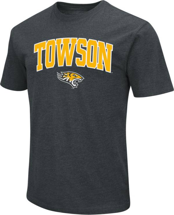 Colosseum Men's Towson Tigers Dual Blend Black T-Shirt product image