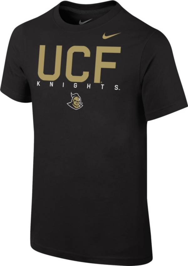 Nike Youth UCF Knights Core Cotton Black T-Shirt