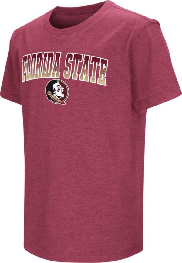 Colosseum Youth Florida State Seminoles Garnet Dual Blend T-Shirt product image