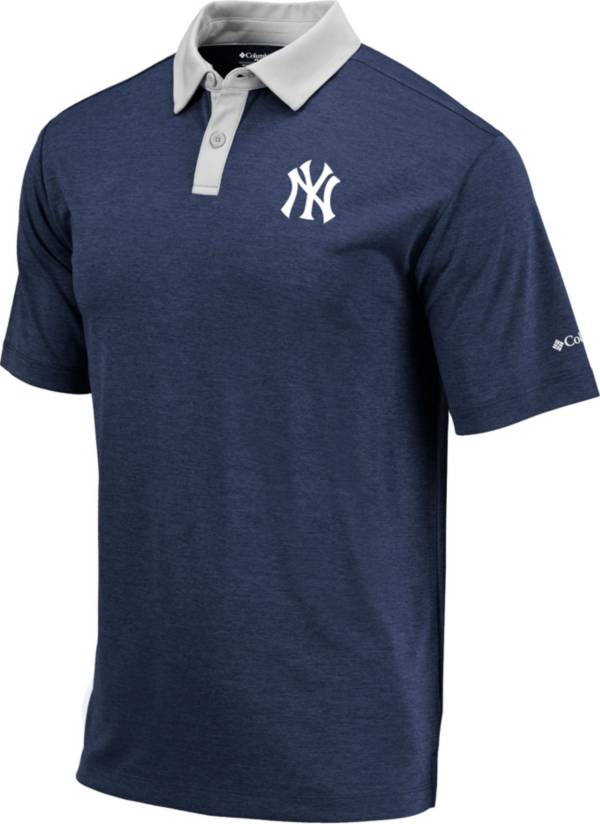 Columbia Men's New York Yankees Blue Omni-Wick Range Polo product image