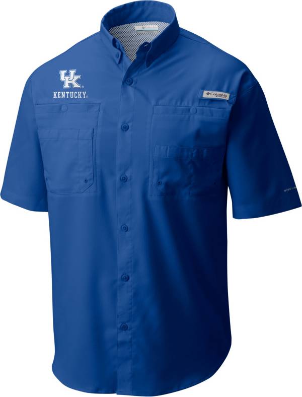 Columbia Men's Kentucky Wildcats Blue Tamiami Performance Shirt