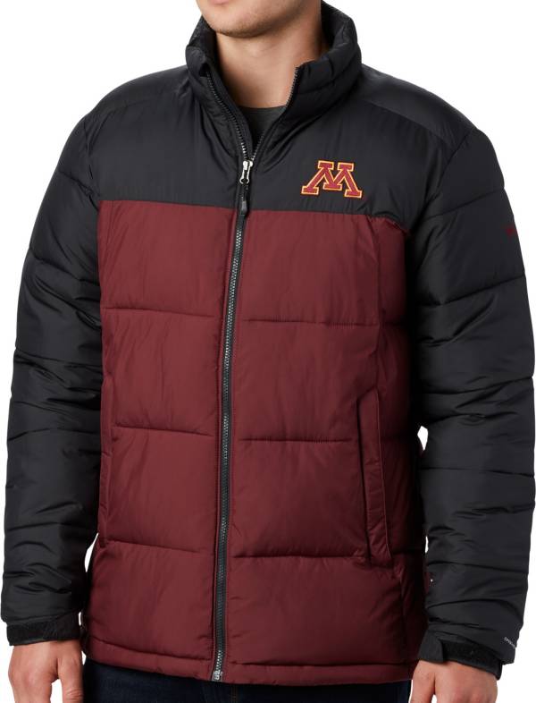 Columbia Men's Minnesota Golden Gophers Maroon/Black Pike Lake Jacket