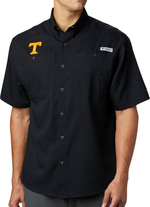 Columbia Men's Tennessee Volunteers Tamiami Performance Black Shirt