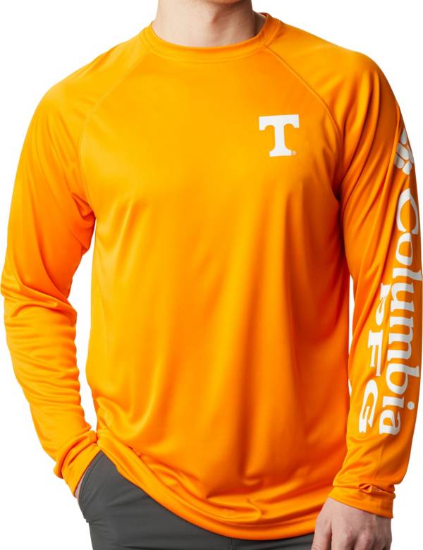 Columbia Men's Tennessee Volunteers Tennessee Orange Terminal Tackle Long Sleeve T-Shirt