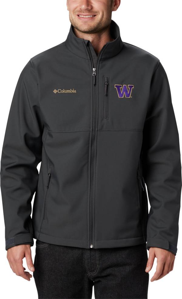 Columbia Men's Washington Huskies Grey Ascender Jacket