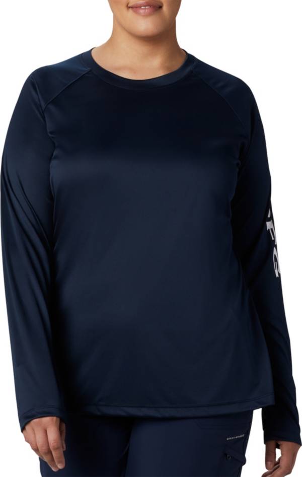 Columbia Women's Plus Size PFG Tidal Tee Long Sleeve Shirt product image