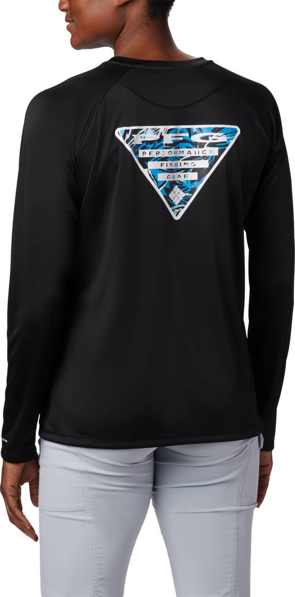 Columbia Tidal PFG Printed Triangle Long Sleeve T-Shirt