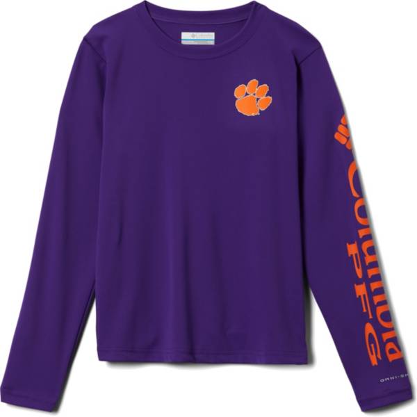 Columbia Youth Clemson Tigers Regalia Terminal Tackle Long Sleeve T-Shirt product image