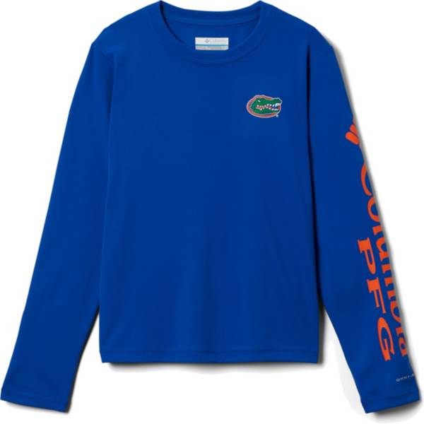 Columbia Youth Florida Gators Blue Terminal Tackle Long Sleeve T-Shirt