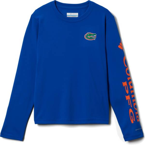 Columbia Youth Florida Gators Blue Terminal Tackle Long Sleeve T-Shirt product image