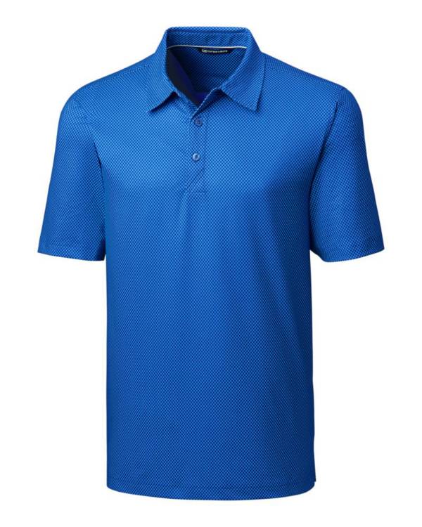 Cutter & Buck Men's Pike Mini Print Golf Polo