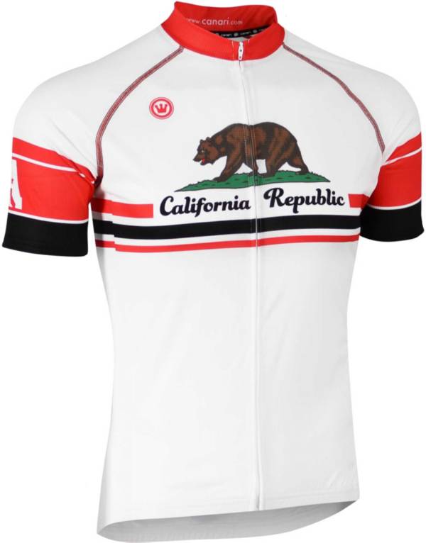 Canari Men's California Bear Cycling Jersey