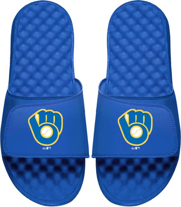 ISlide Milwaukee Brewers Alternate Logo Sandals